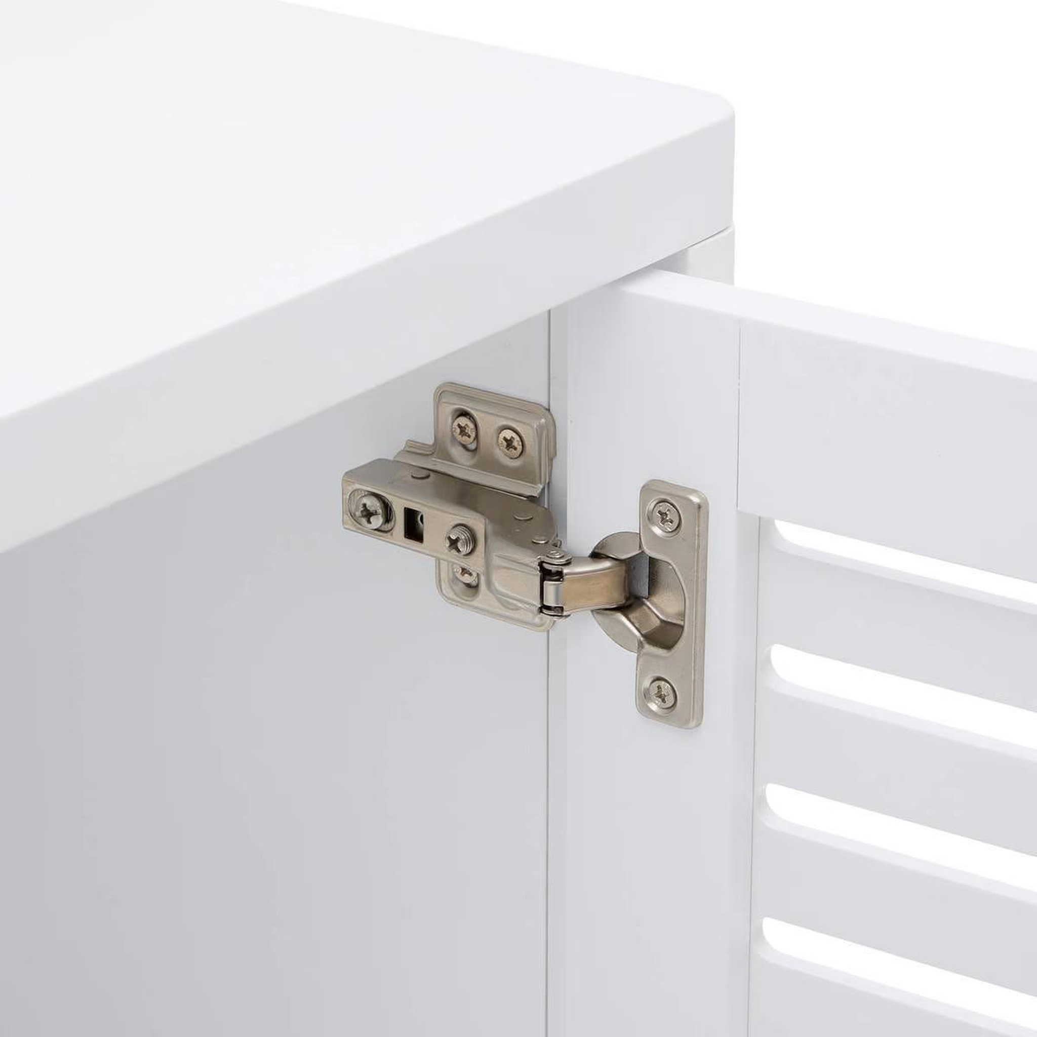 Voir la diapositive 6 : FIVE Meuble sous lavabo 2 portes  oréa  70cm blanc