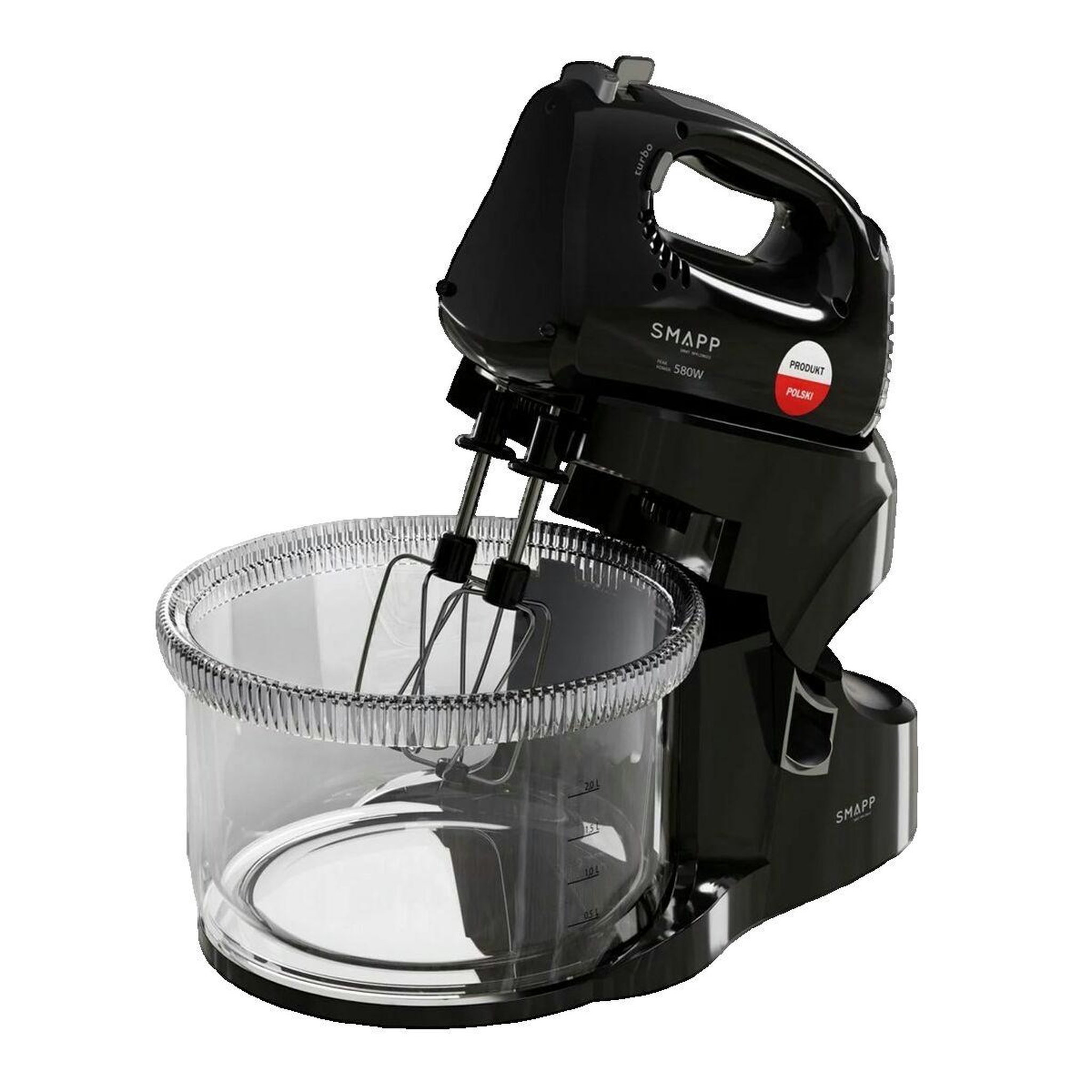 Voir la diapositive 2 : SMEG Batteur SMAPP 451.88 Noir