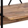 Voir la diapositive 3 : Paris Prix Étagère 2 Niveaux & Bureau  Edena  180cm Naturel