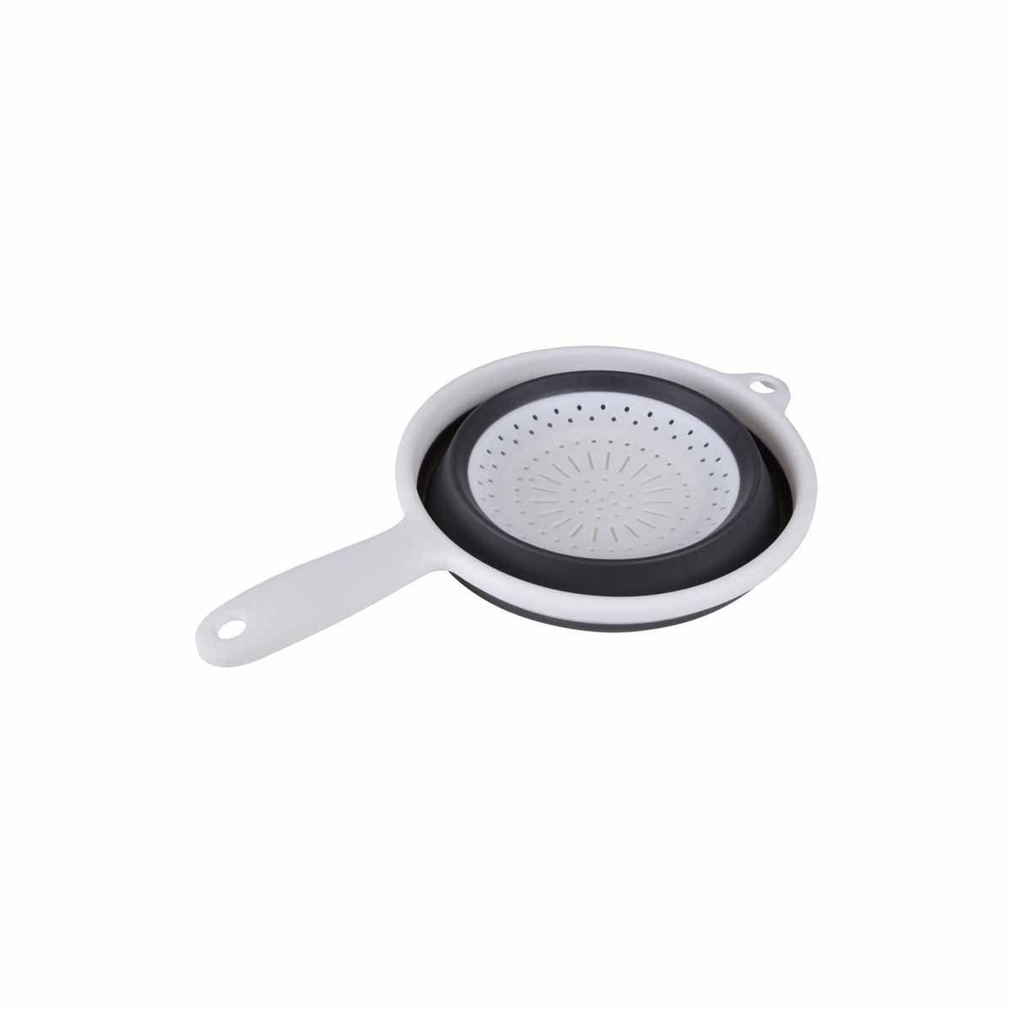 Voir la diapositive 2 : HOMEA Passoire avec manche  rétractable  36cm anthracite