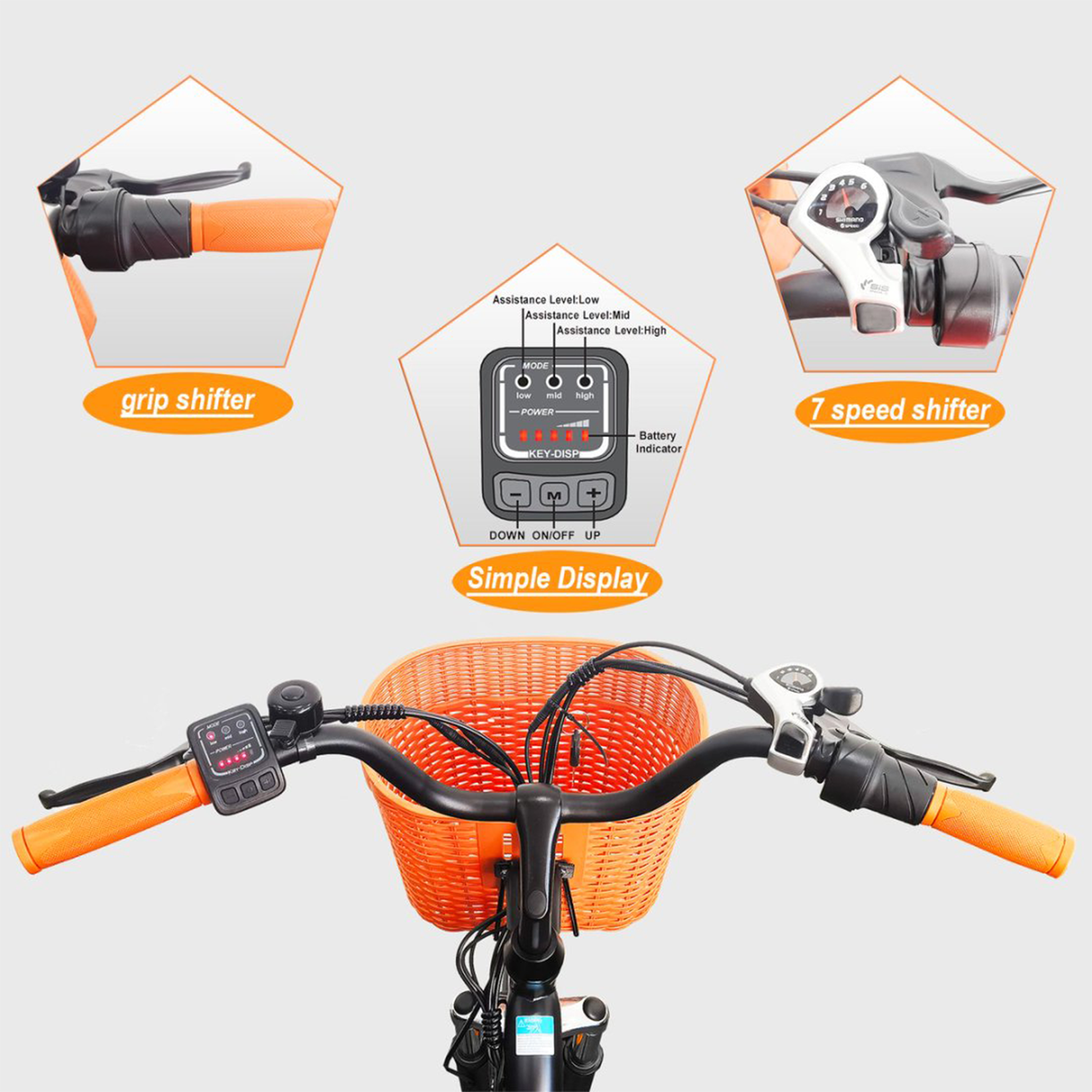 Voir la diapositive 4 : TTGO Vélo électrique urbain TTGO YY-26ST, 350 W