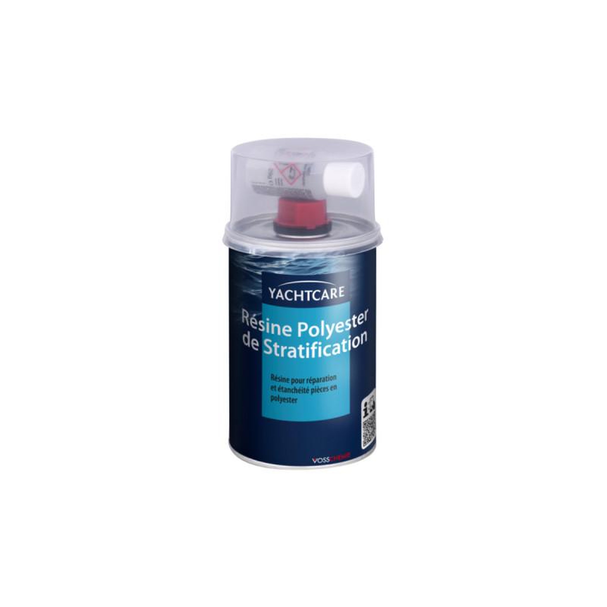 Yachtcare Résine de stratification ortho yachtcare 1kg avec durcisseur