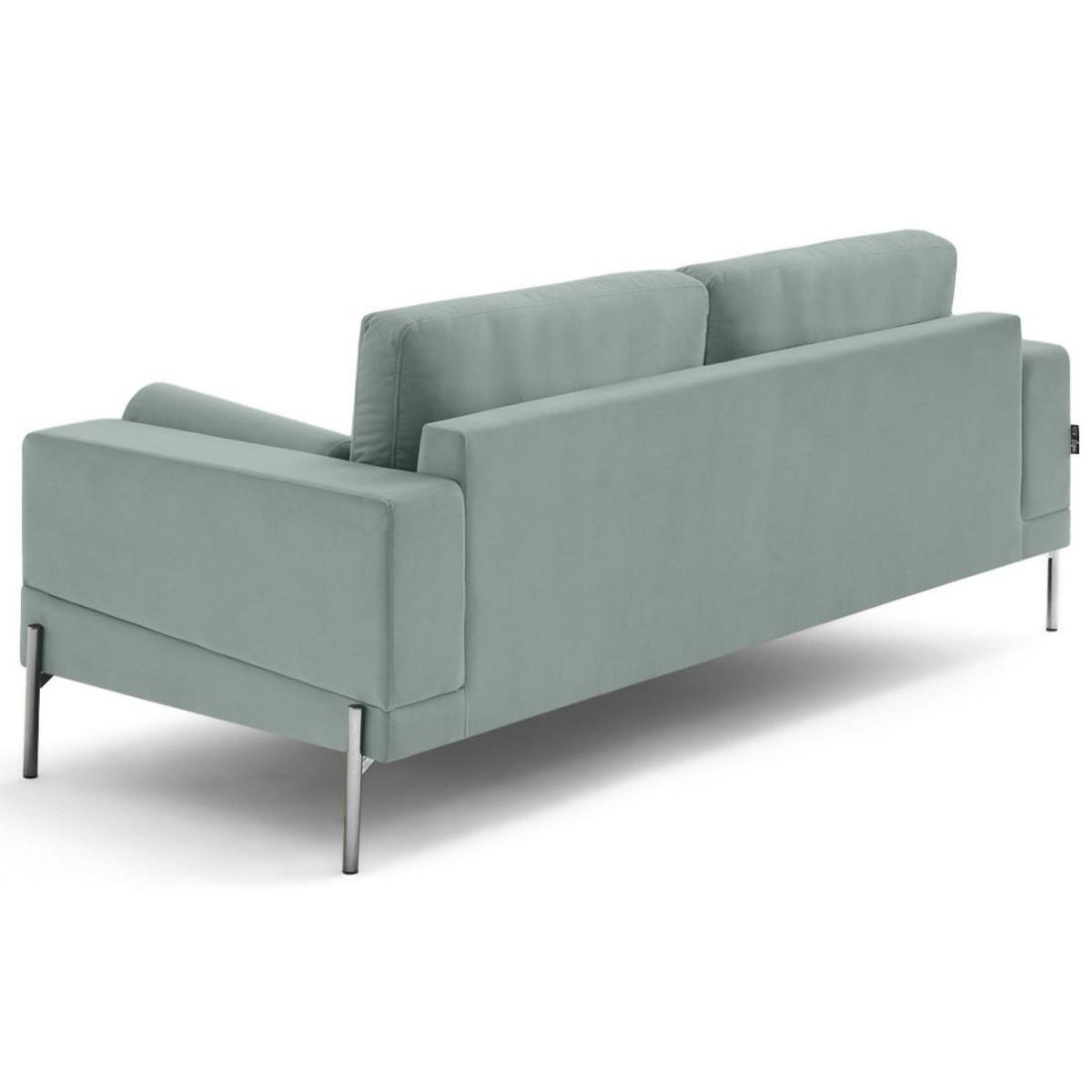 LISA DESIGN Isaure - canapé droit 3 places en velours