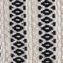 Voir la diapositive 2 : The Home Deco Factory Tapis rectangle beige motifs noir 120x170 cm