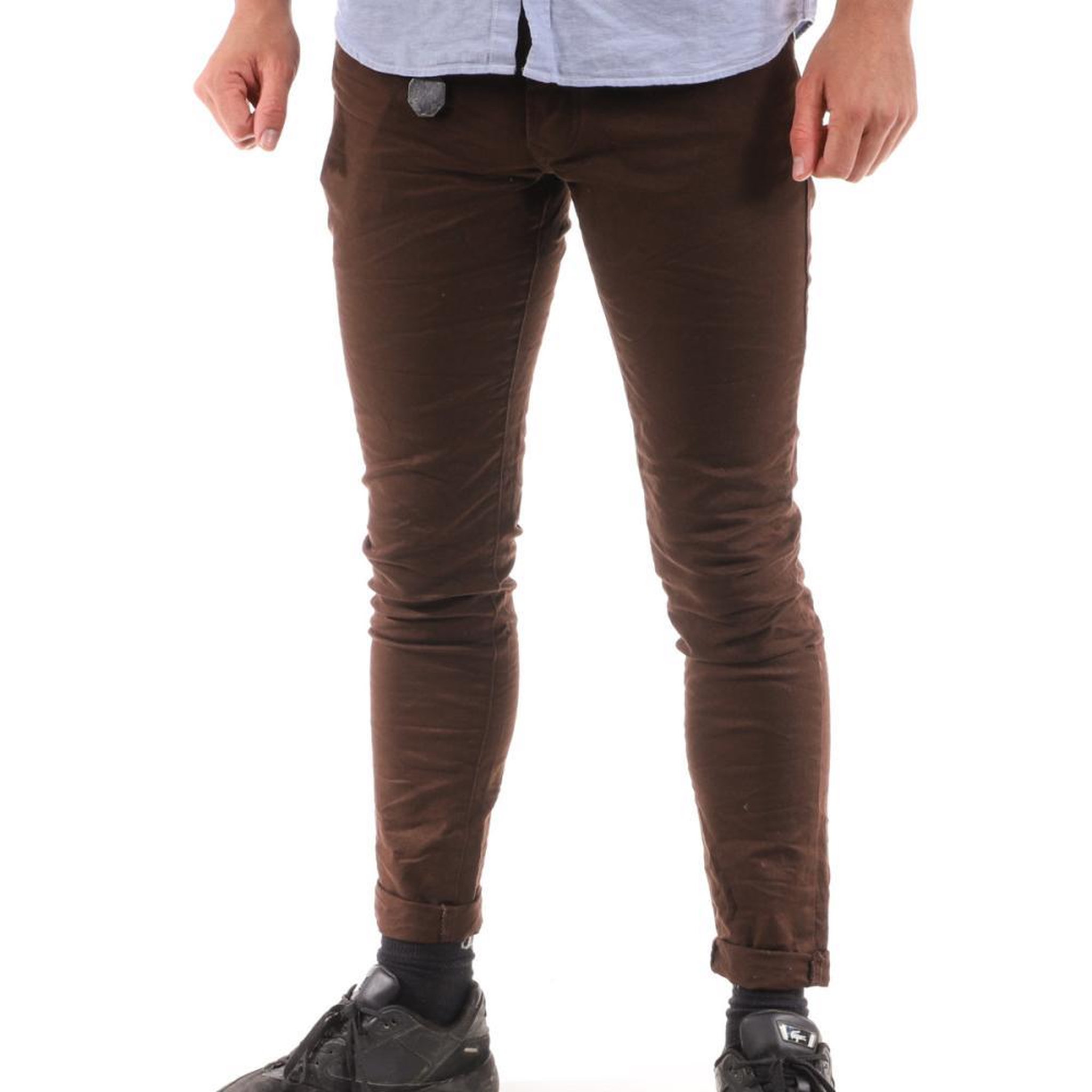 Voir la diapositive 1 : Project X Jean skinny marron homme project x paris 88169928