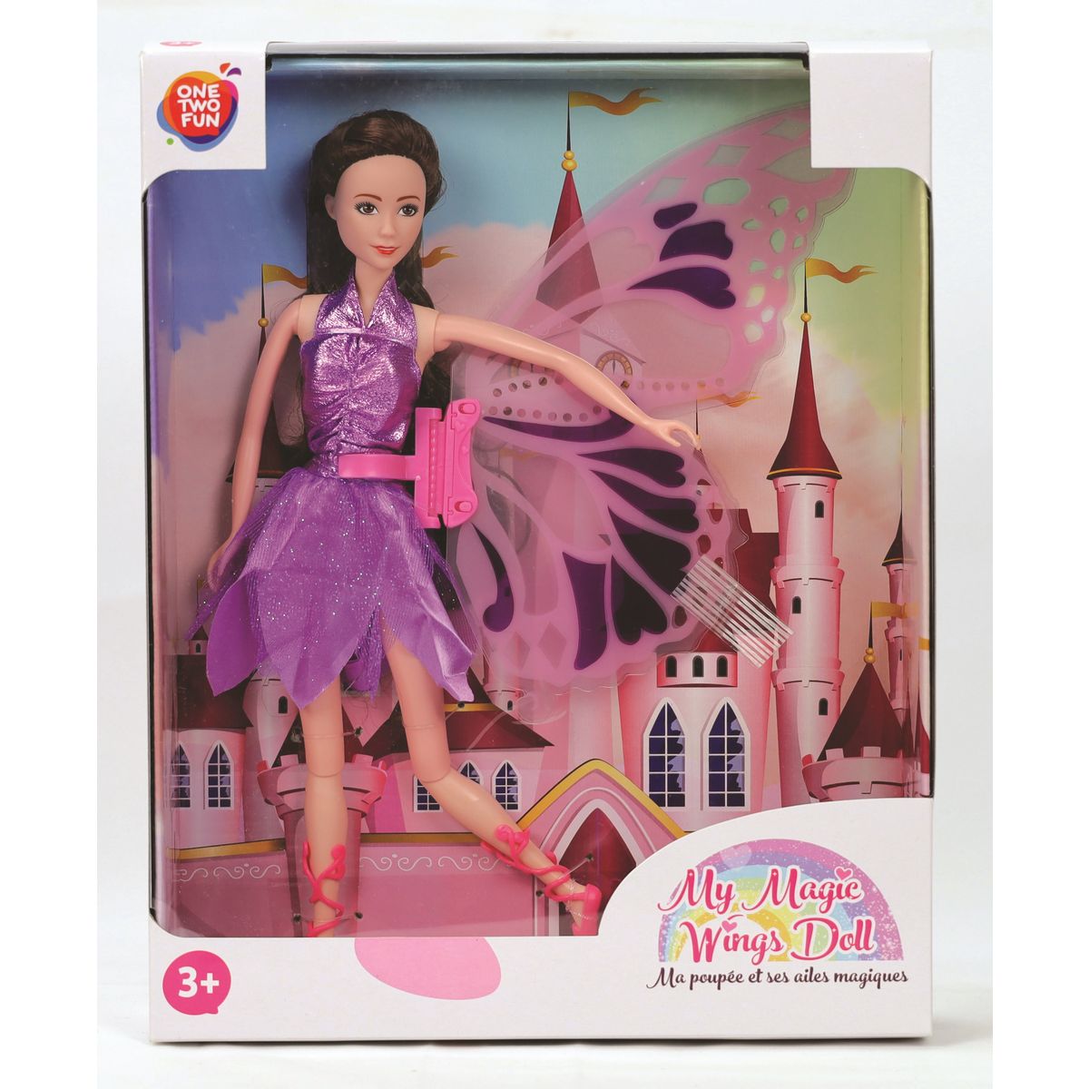 One Two Fun Ma poupée et ses ailes magiques