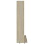 Voir la diapositive 5 : VIDAXL Armoire a CD Chene sonoma 102x23x89,5 cm Bois d'ingenierie
