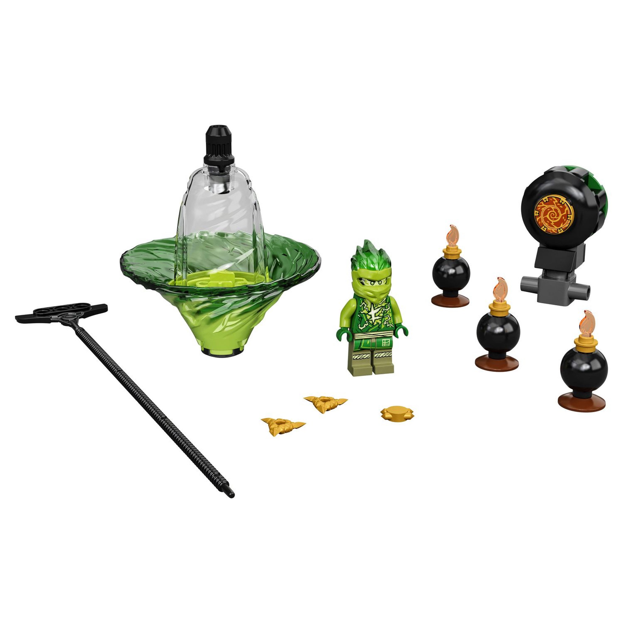 Voir la diapositive 3 : LEGO Ninjago 70689 - L'Entraînement Ninja Spinjitzu de Lloyd