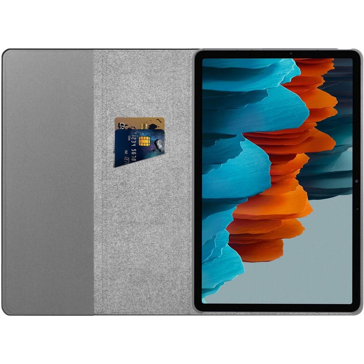 ADEQWAT Etui Samsung Tab S7/S8 noir