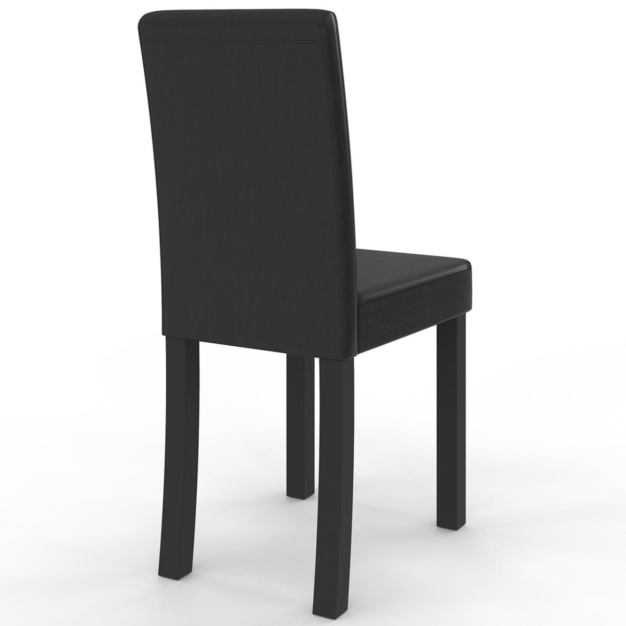 Voir la diapositive 4 : ID MARKET Lot de 4 chaises hannah noires pour salle à manger