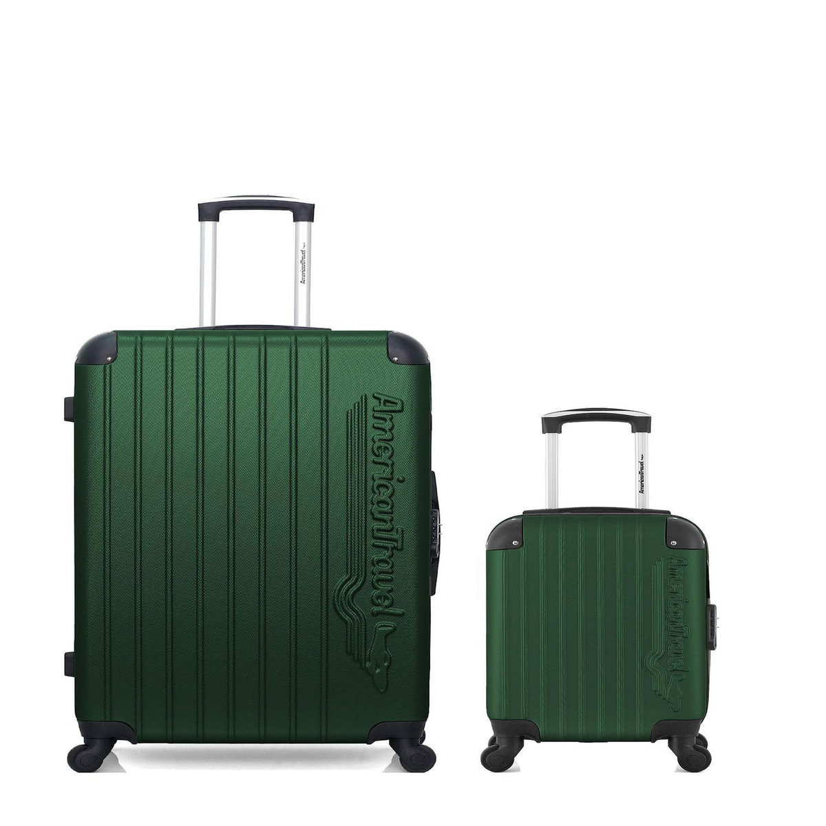 AMERICAN TRAVEL AMERICAN TRAVEL - LOT DE 2 - Valises grand format et cabine XXS BUDAPEST
