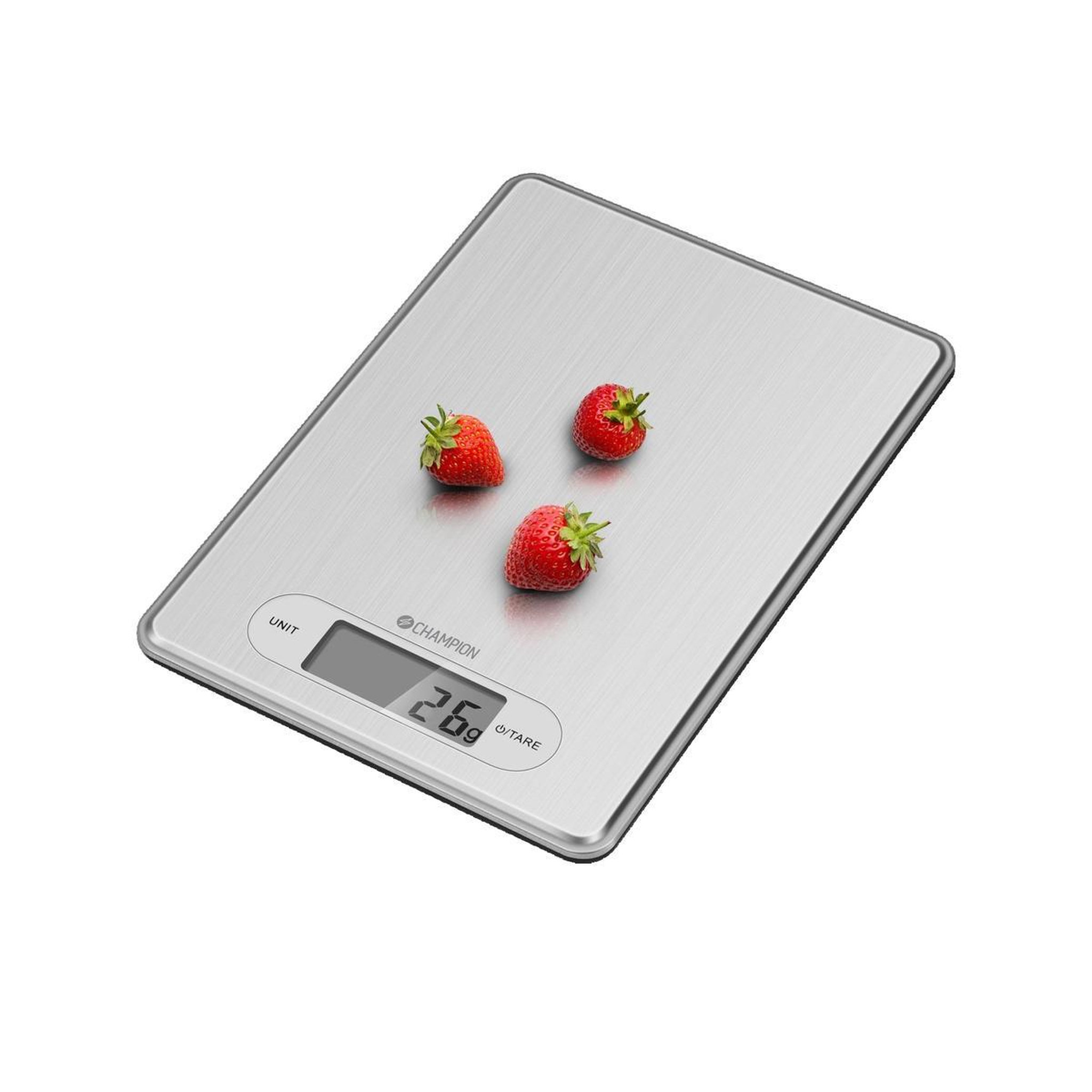CHAMPION Balance de cuisine Champion kv210 en acier inoxydable 5kg
