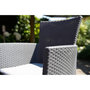 Voir la diapositive 3 : Keter Keter Chaise de salle a manger de jardin Iowa graphite 215526