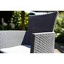 Voir la diapositive 3 : Keter Keter Chaise de salle a manger de jardin Iowa graphite 215526