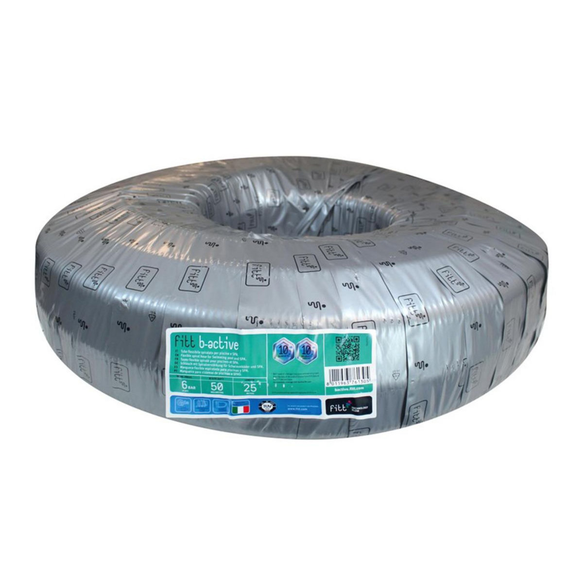 JARDIDECO Tuyau souple PVC Fitt B-Active Flex 50 m x Ø 50 mm - Fitt