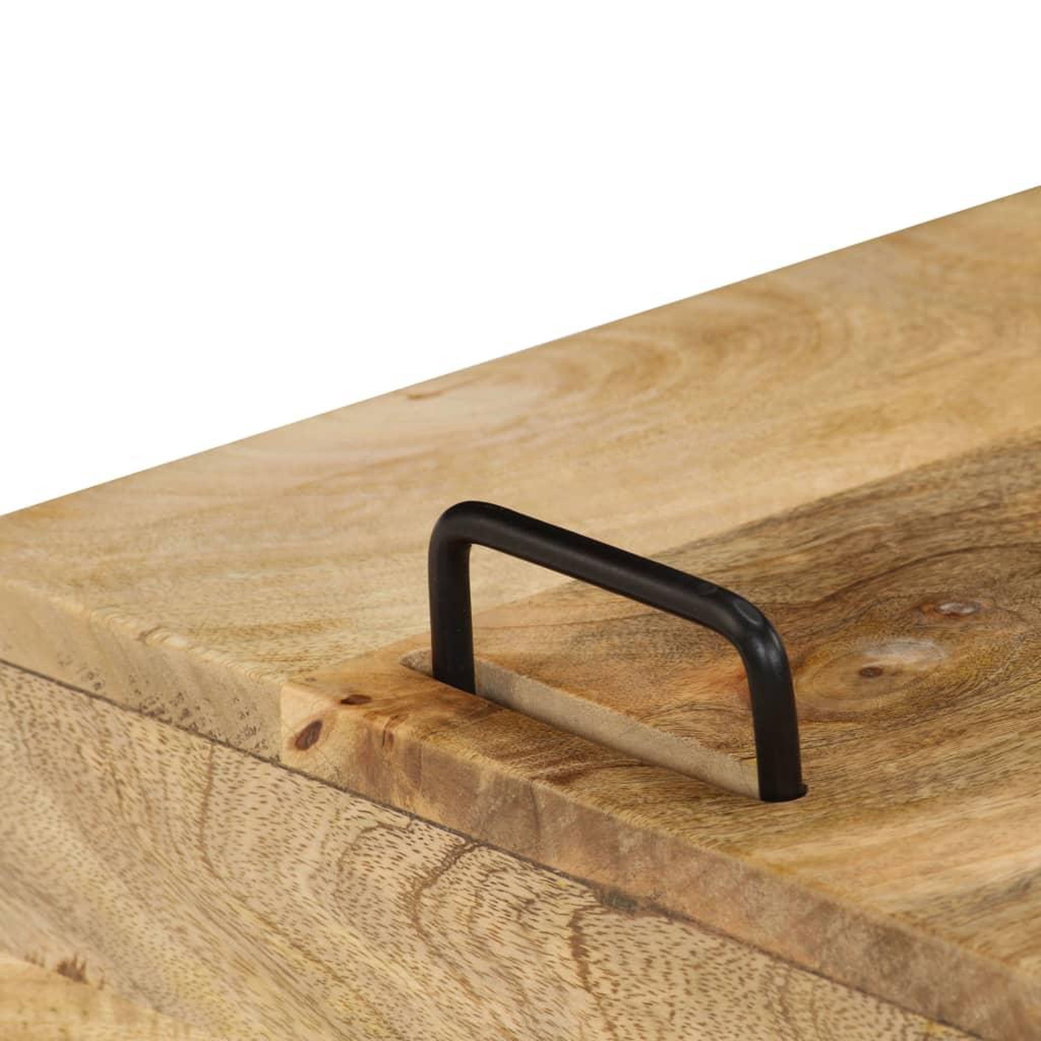 Voir la diapositive 4 : VIDAXL Table de chevet bois de manguier massif 40x34x47 cm