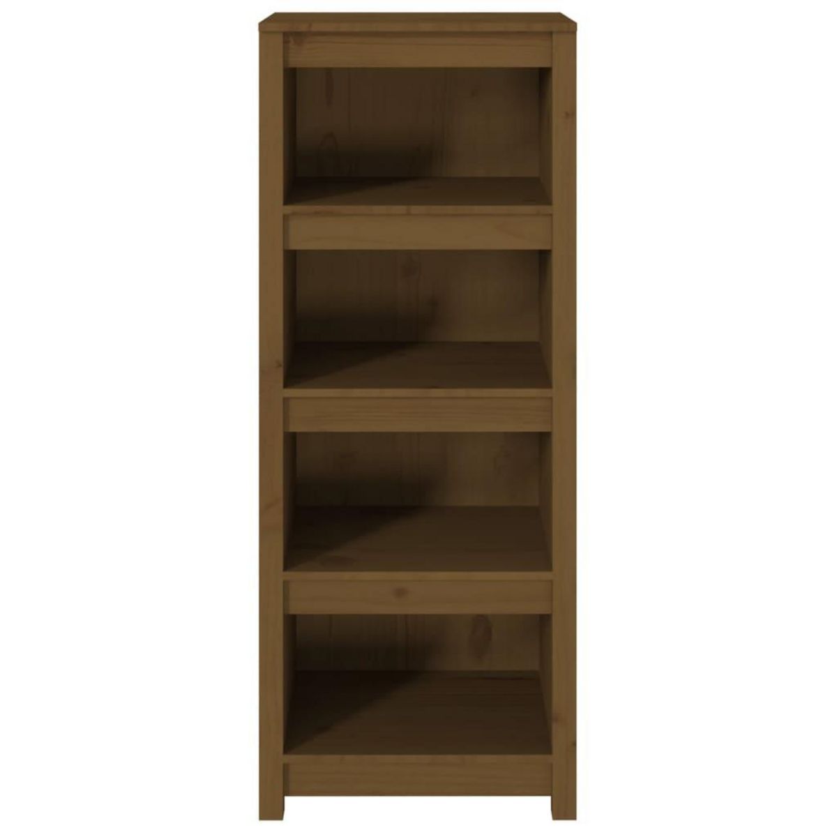 VIDAXL Bibliotheque Marron miel 50x35x125,5 cm Bois de pin massif