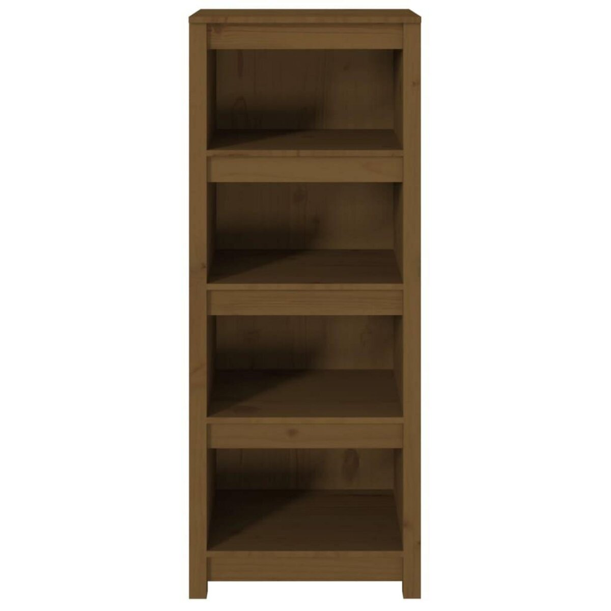 VIDAXL Bibliotheque Marron miel 50x35x125,5 cm Bois de pin massif