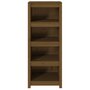 Voir la diapositive 5 : VIDAXL Bibliotheque Marron miel 50x35x125,5 cm Bois de pin massif