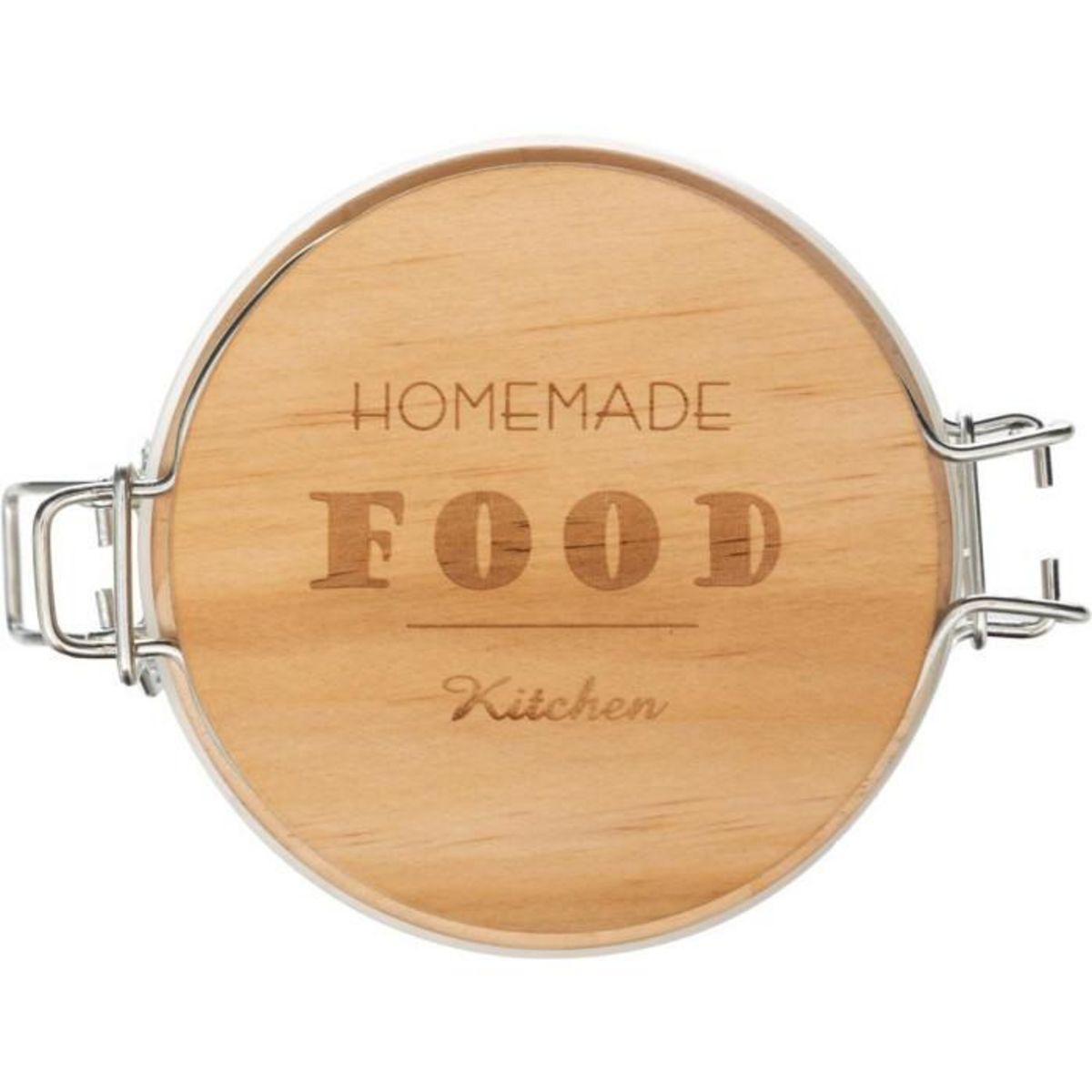 FIVE Bocal en Verre  Wording  0,5L Transparent