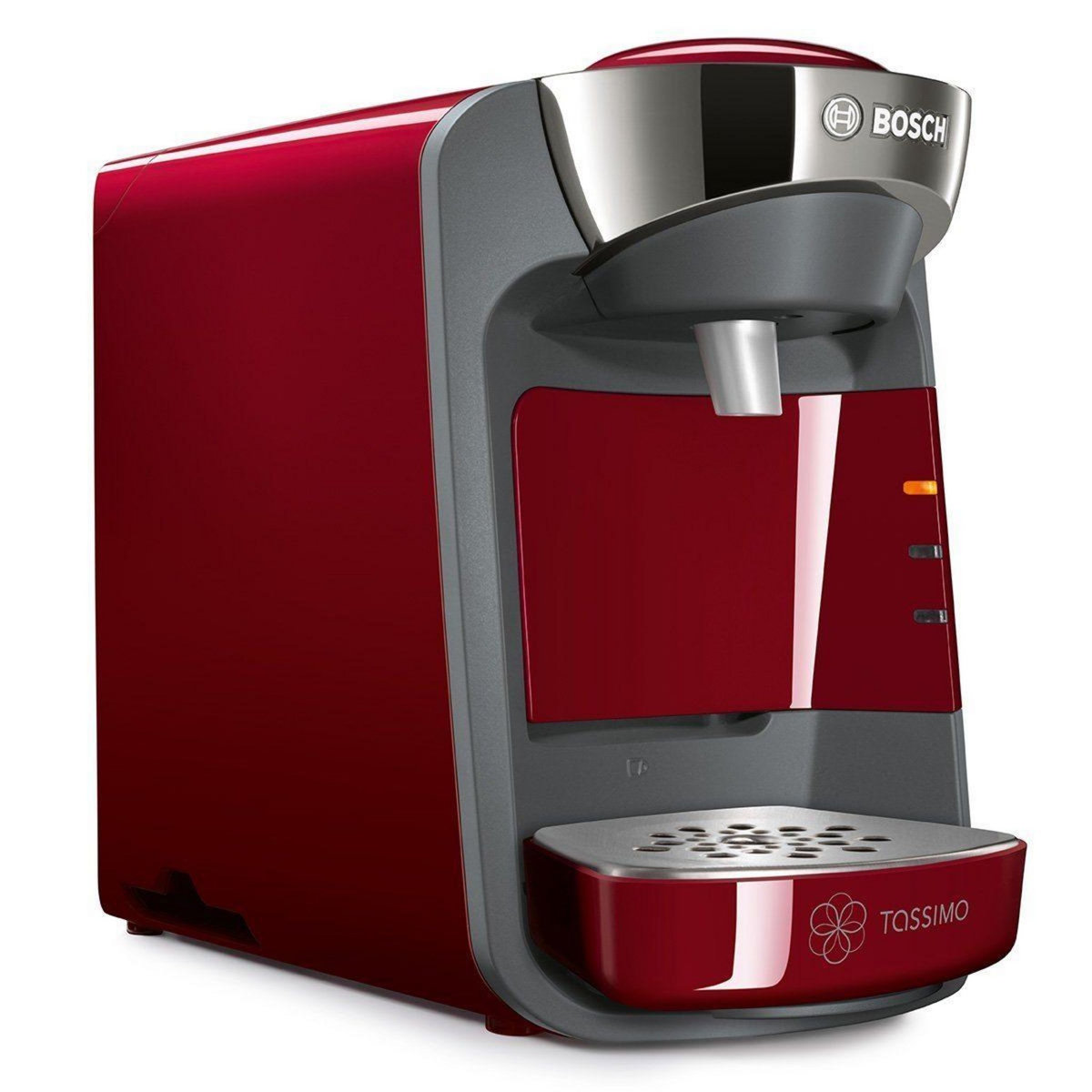 BOSCH Cafetière à dosette 3.3 bars 1300w rouge - tas3203