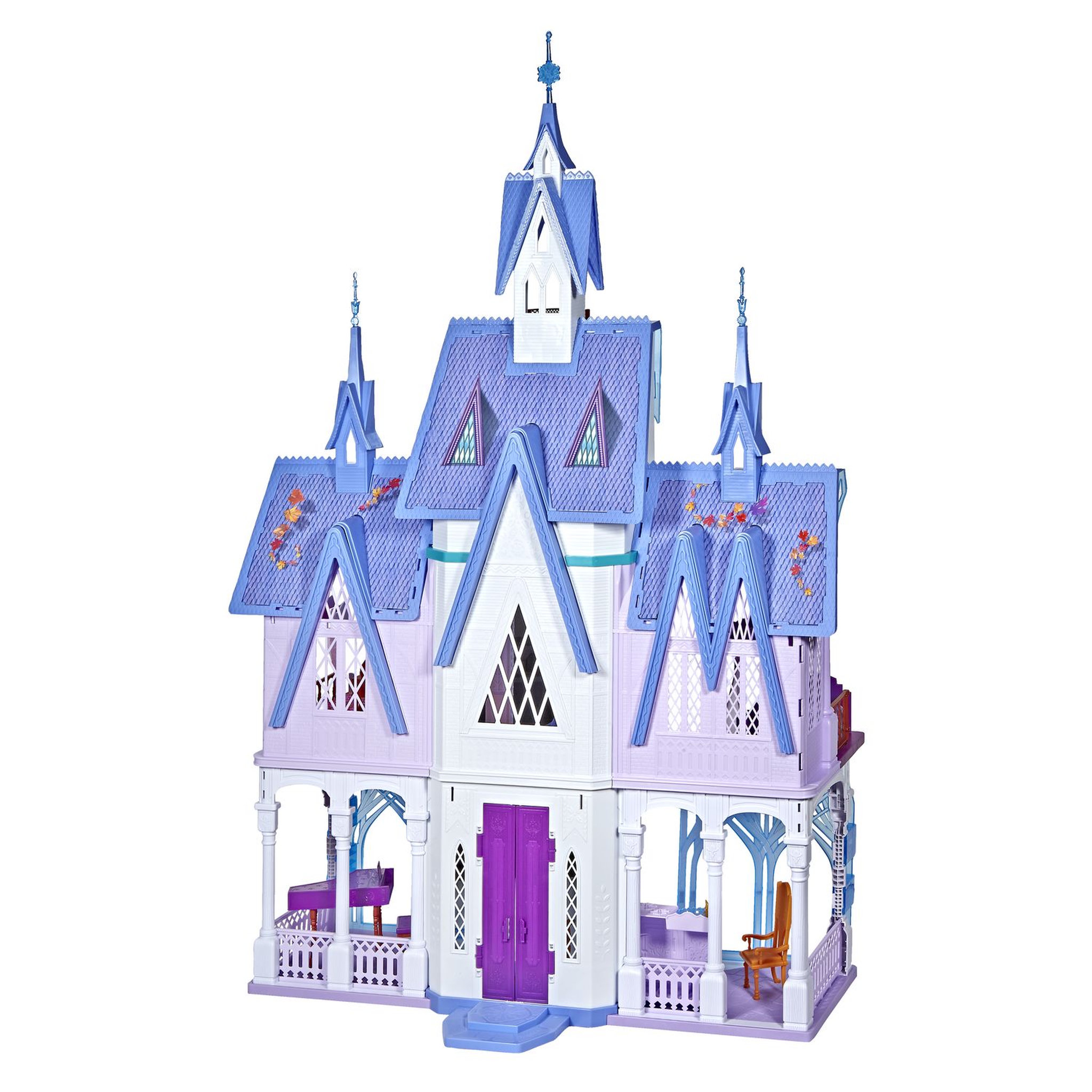 Voir la diapositive 4 : Frozen L'extraordinaire château d'Arendelle 150x122 cm - La Reine des Neiges 2