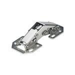 CENTRALE BRICO Lot de 6 charnières universelles acier pour meuble, L.77 x l.33 mm