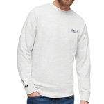 SUPERDRY Sweat  Homme Superdry Essential. Coloris disponibles : Gris