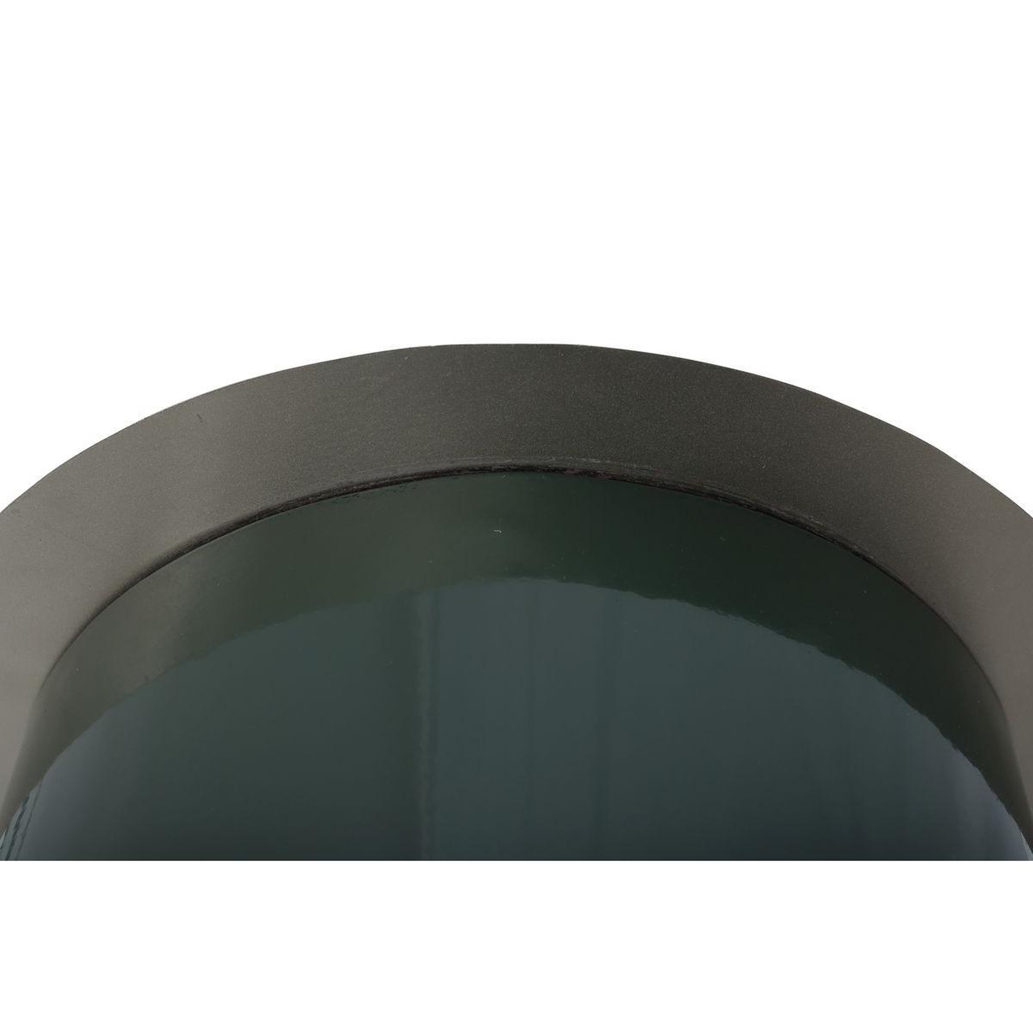 Voir la diapositive 2 : Paris Prix Bougeoir de sol  colby  60cm vert foncé & argent