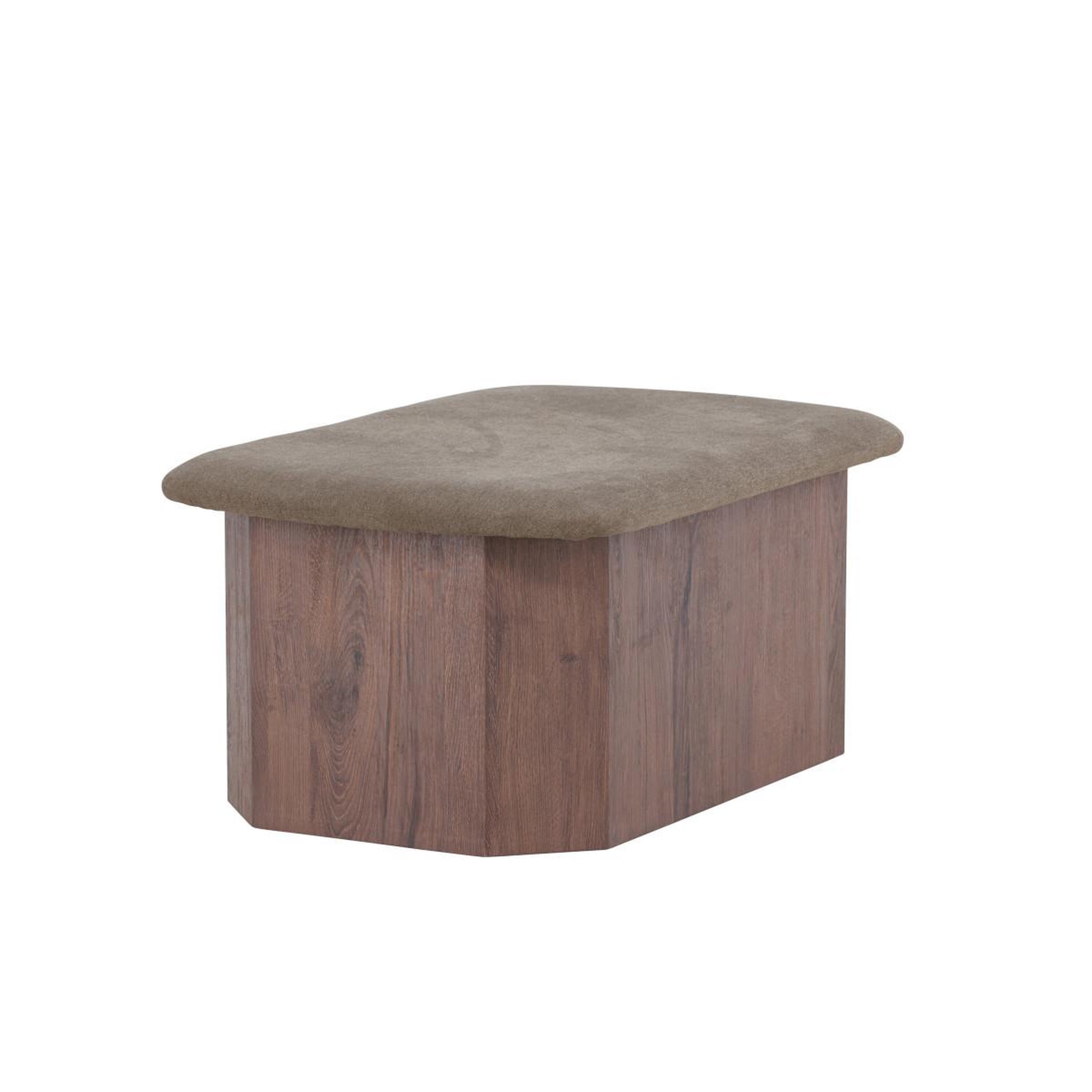 Voir la diapositive 4 : Paris Prix Pouf design  todd  88cm marron
