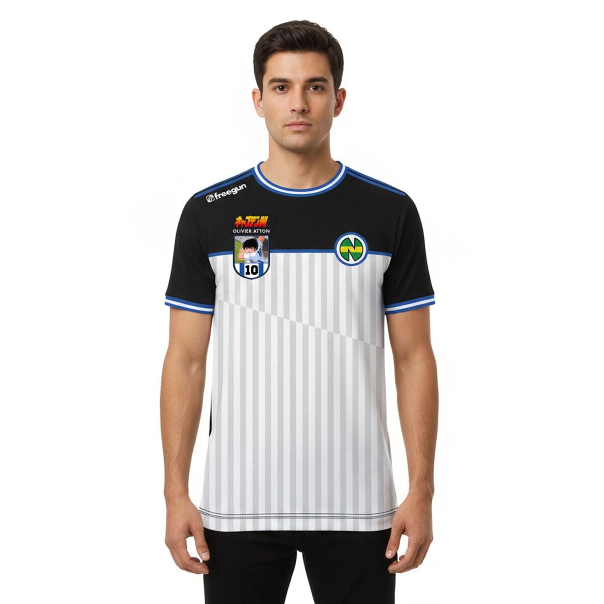 FREEGUN T-shirt homme Olive et Tom Atton