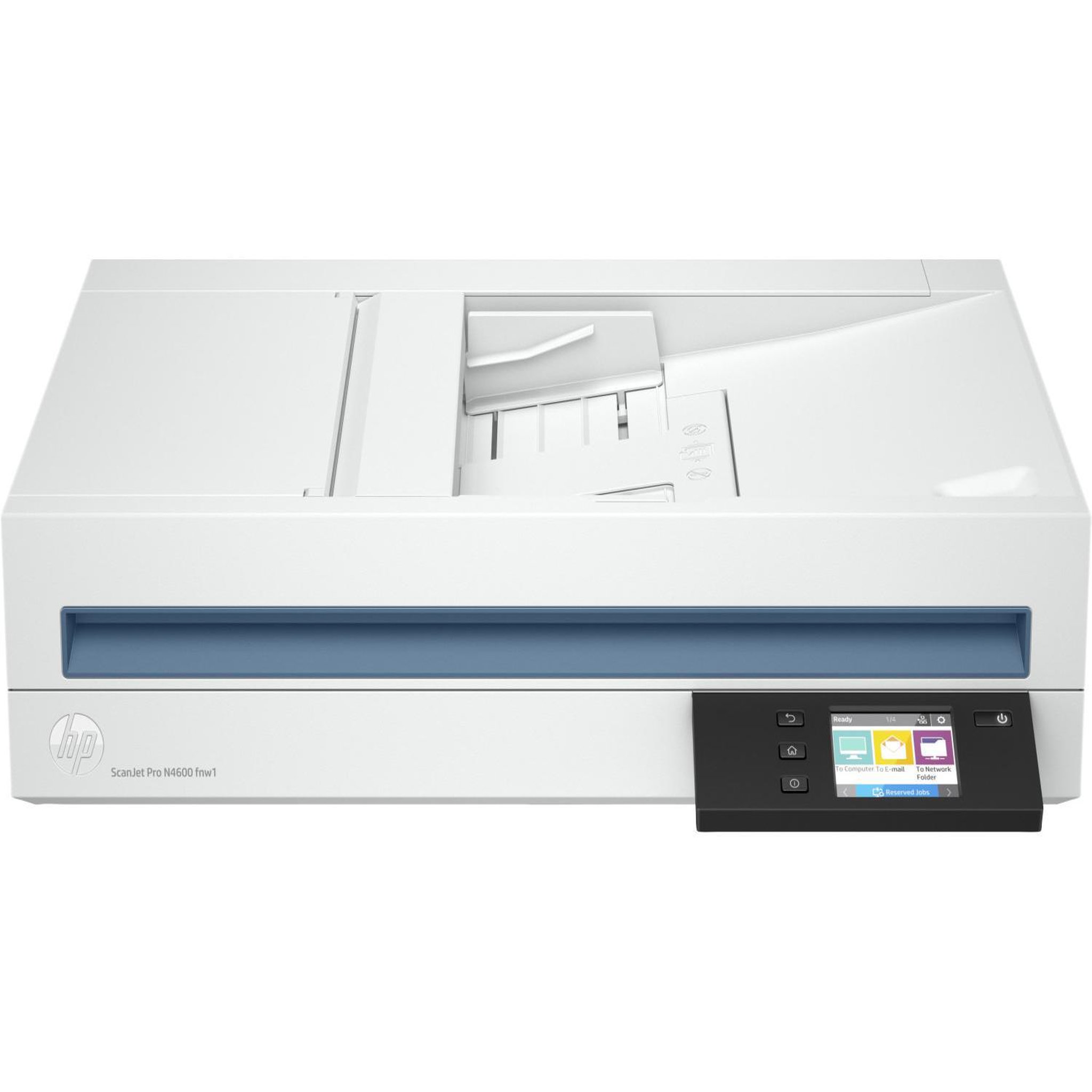 Voir la diapositive 2 : HP Hp scanjet pro n4600 fnw1 numériseur à plat et adf 1200 x 1200 dpi a5 blanc