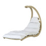 Voir la diapositive 4 : Chaise Longue Swing + Support en bois traité