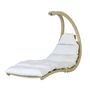 Voir la diapositive 4 : Chaise Longue Swing + Support en bois traité