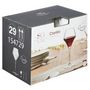 Voir la diapositive 2 : SECRET DE GOURMET Lot de 6 Verres à Vin  Clarillo  27cl Transparent