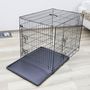 Voir la diapositive 3 : KERBL Kerbl Cage pour chien 92x63x74 cm Noir