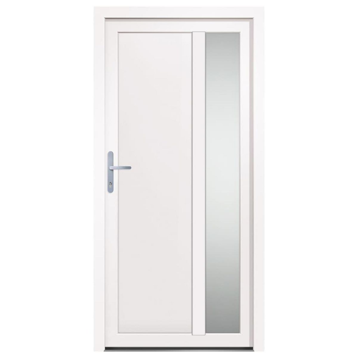 VIDAXL Porte d'entree Blanc 98x200 cm PVC