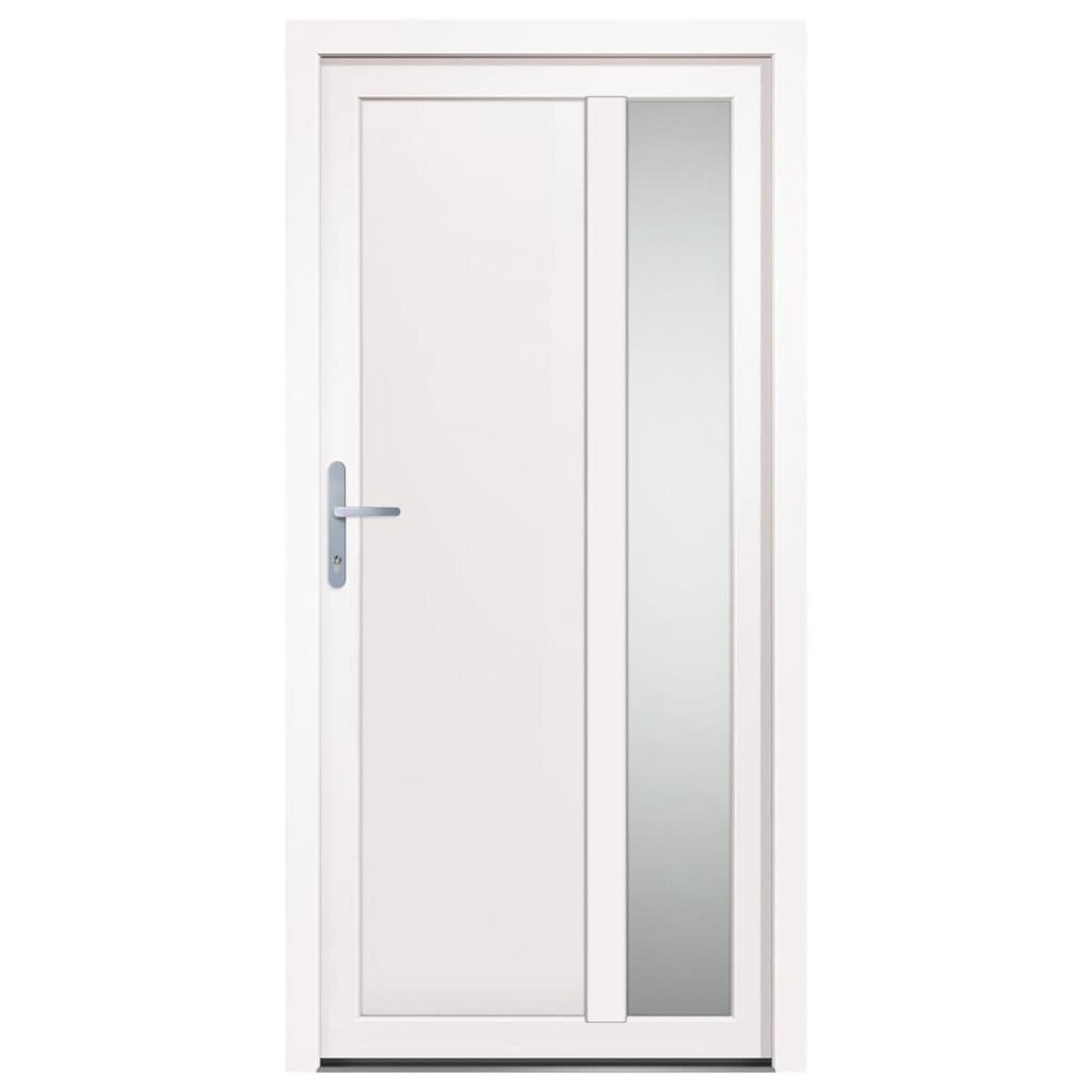 VIDAXL Porte d'entree Blanc 98x200 cm PVC
