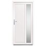 Voir la diapositive 3 : VIDAXL Porte d'entree Blanc 98x200 cm PVC