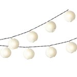 JARDIDECO Guirlande solaire lanternes chinoises 10 Led