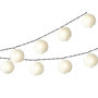 Voir la diapositive 1 : JARDIDECO Guirlande solaire lanternes chinoises 10 Led