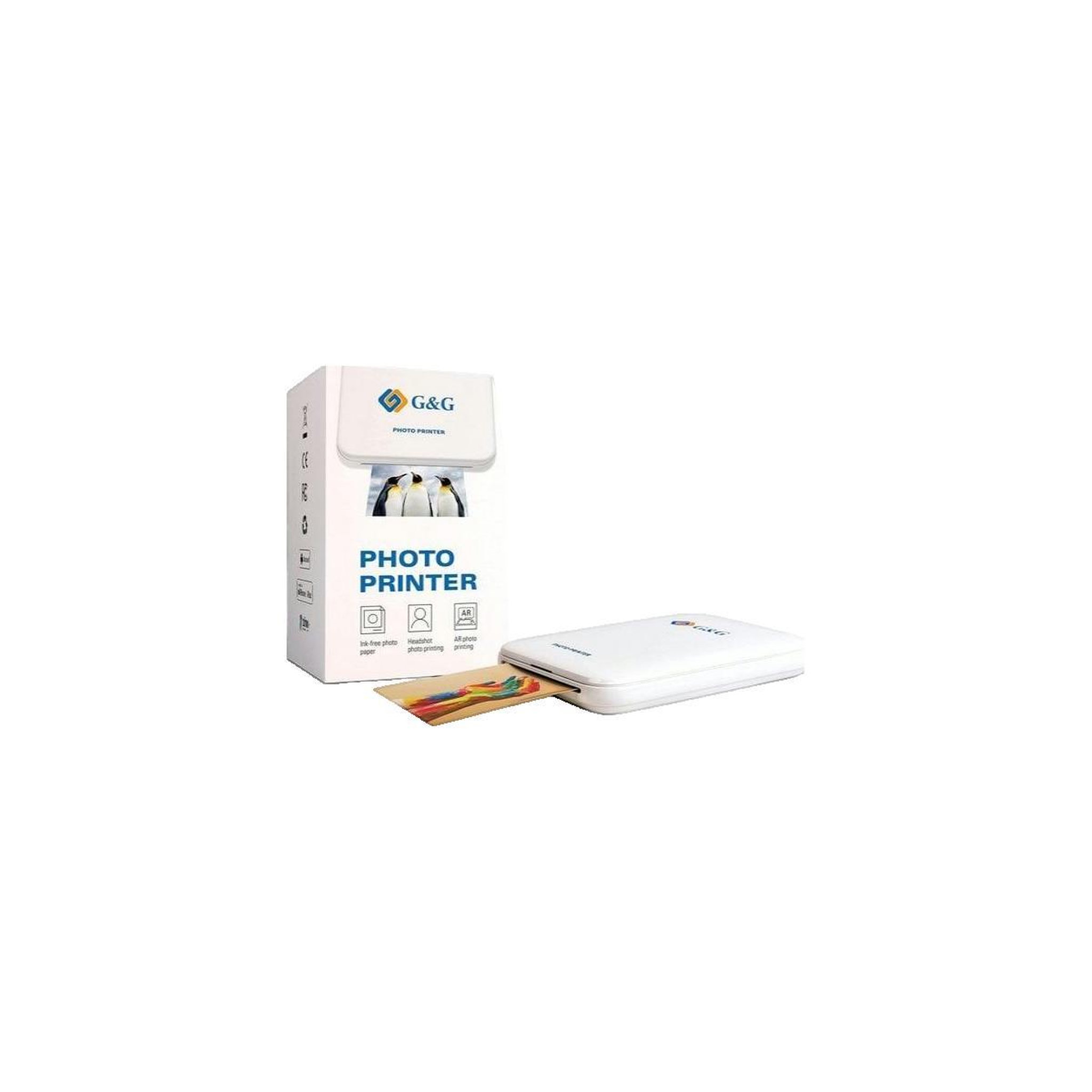 GGS Imprimante photo G&G Pocket compacte