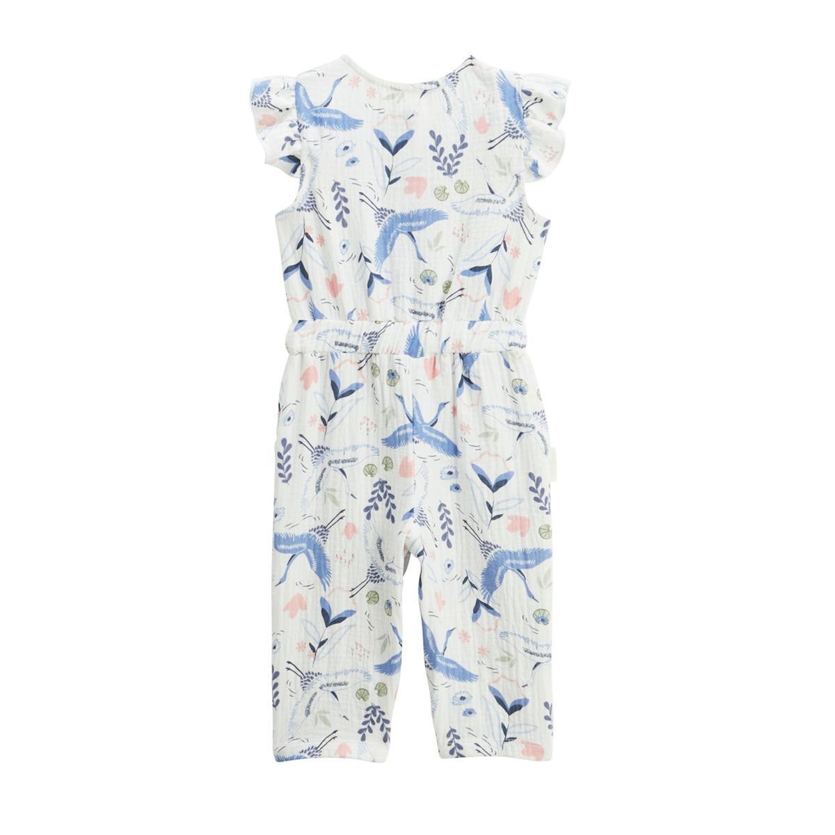 Petit Béguin Combinaison bébé en gaze de coton Tiana