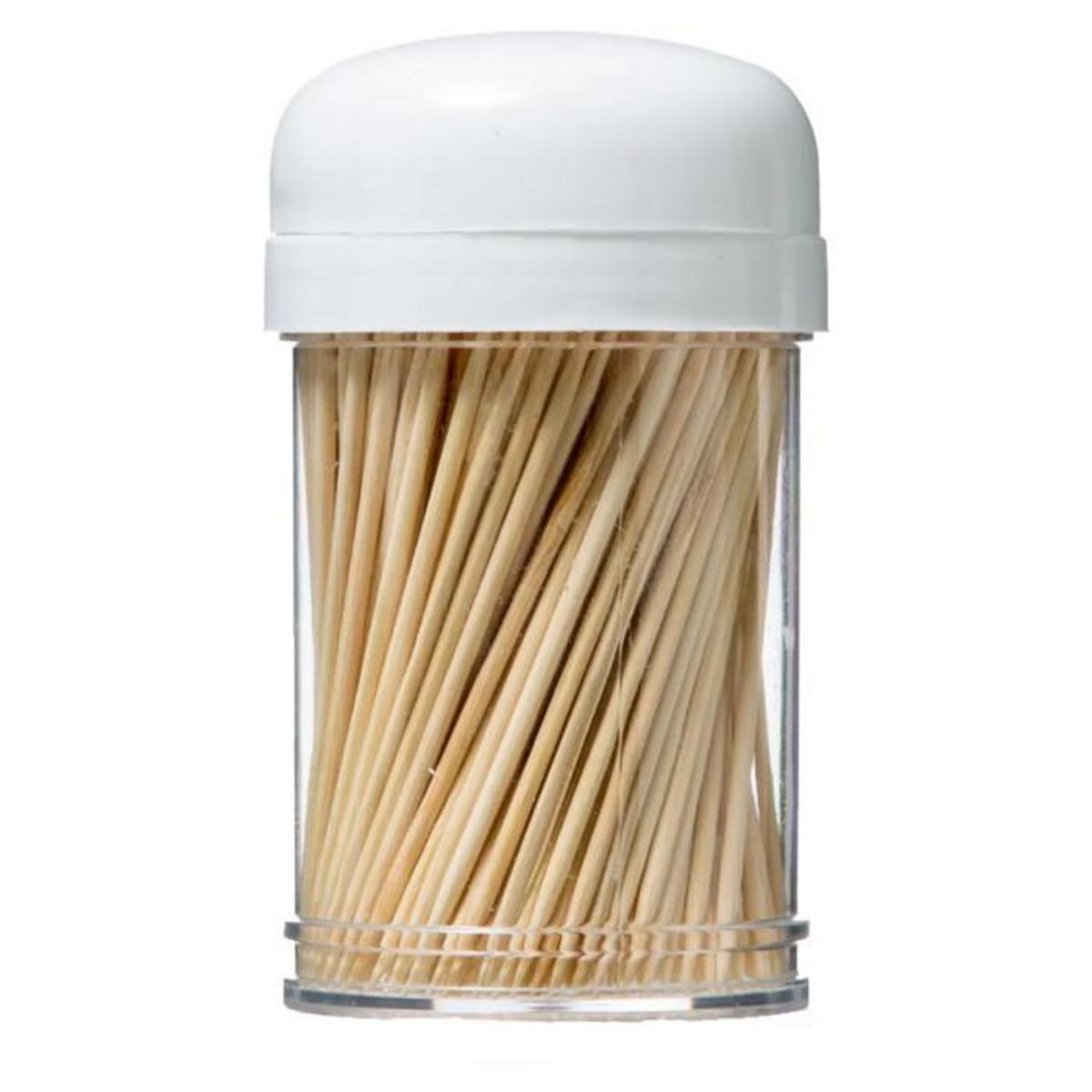 FIVE Lot de 3 Pots à Cure-Dents  Bambou  8cm Multicolore