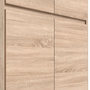 Voir la diapositive 5 : MARKET24 ACADEMICA Armoire d'angle - Décor chene sonoma - Contemporain - Chambre - L 80,5 cm
