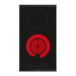 BOSCH Domino vitrocéramique 30cm noir - PKF375FP2E