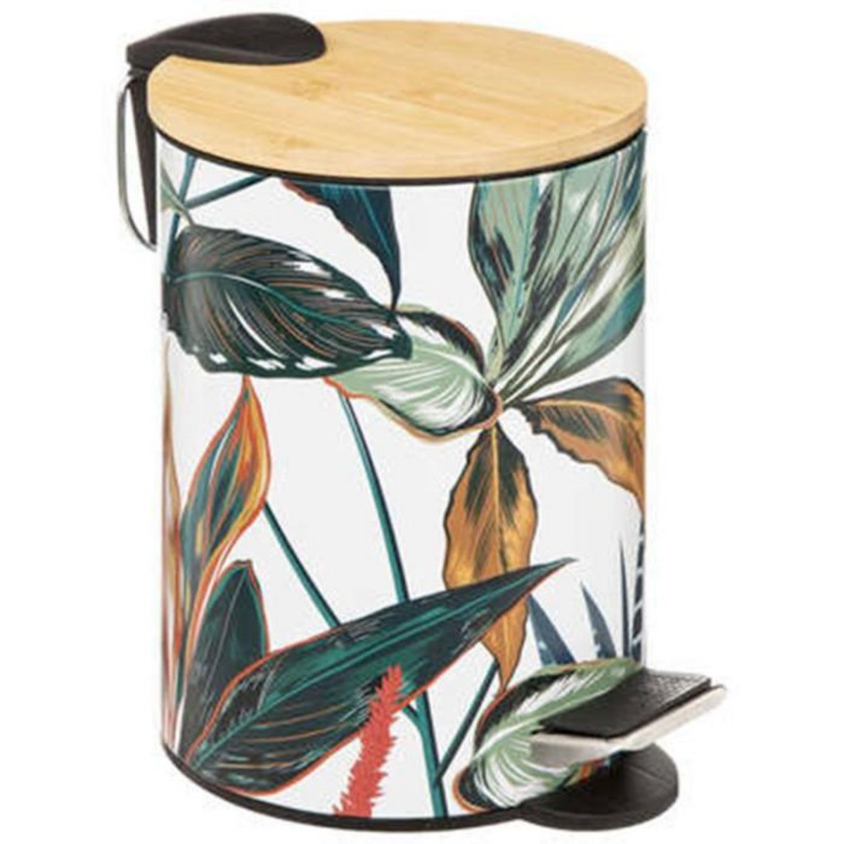 FIVE Poubelle à Pédale  Palawan  3L Multicolore