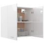 Voir la diapositive 3 : VIDAXL Armoire suspendue Blanc brillant 60x31x60 cm Bois d'ingenierie