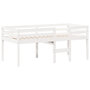 Voir la diapositive 5 : VIDAXL Lit haut sans matelas blanc 90x190 cm bois de pin massif