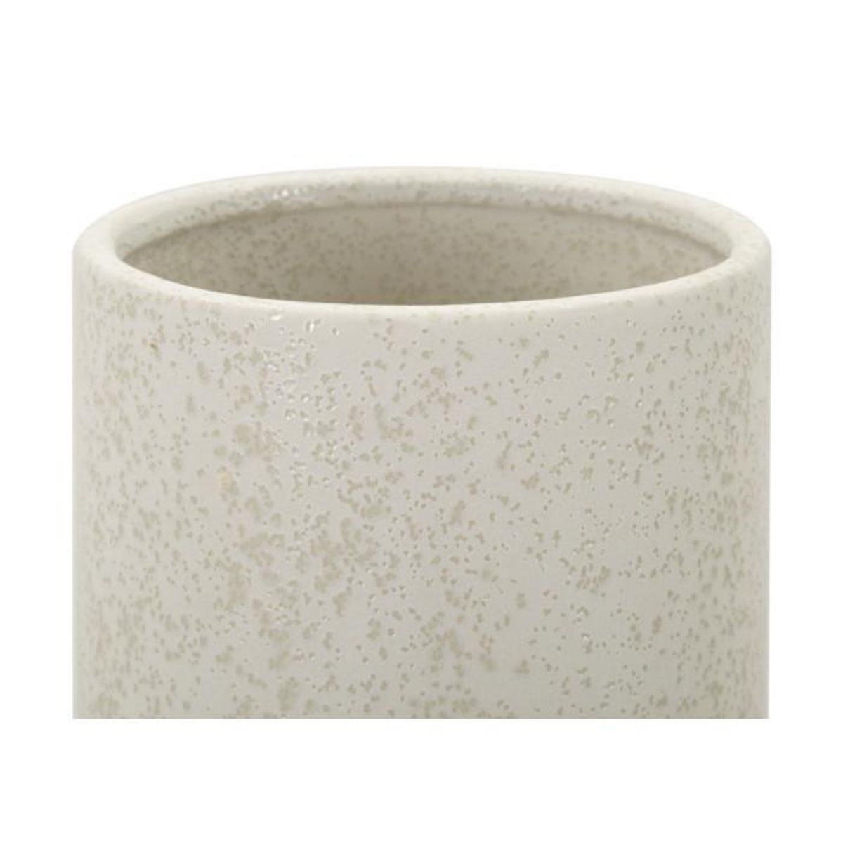 Paris Prix Vase Cylindrique en Céramique  Bubbles  28cm Crème